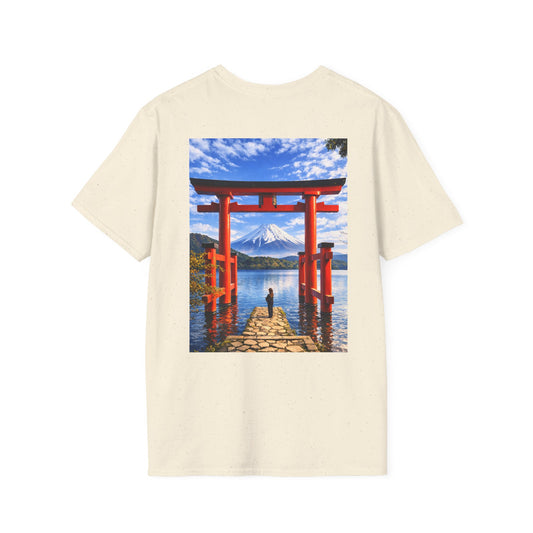 The NAMI Torii Hakone T-Shirt Full Colour - Natural / S - T-Shirt