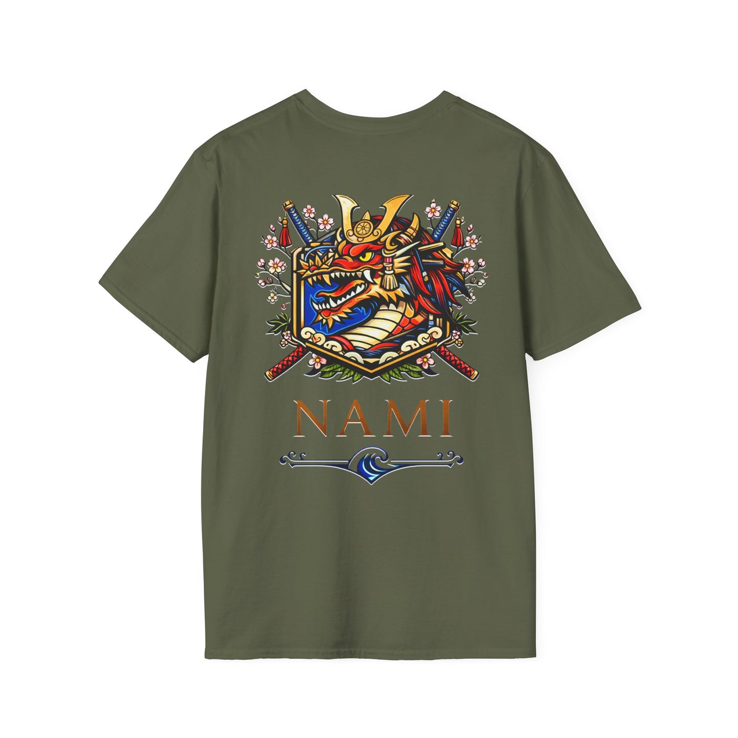 The NAMI Dragon T-Shirt - Military Green / S - T-Shirt