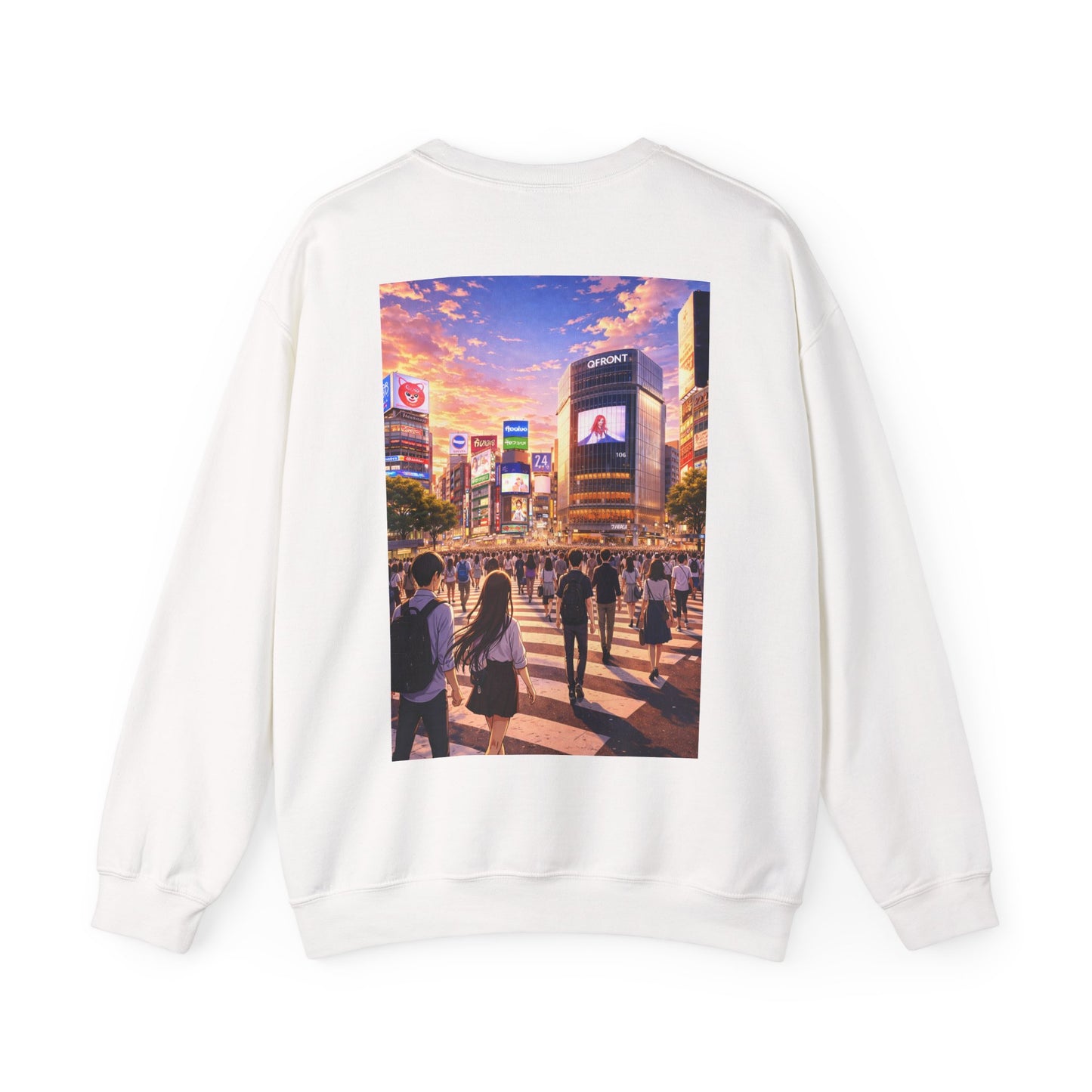 The NAMI Shibuya Sweatshirt - S / White - Sweatshirt