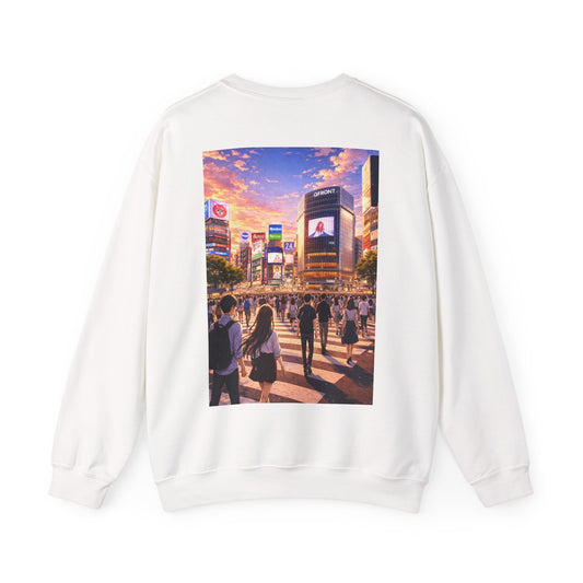 The NAMI Shibuya Sweatshirt - S / White - Sweatshirt
