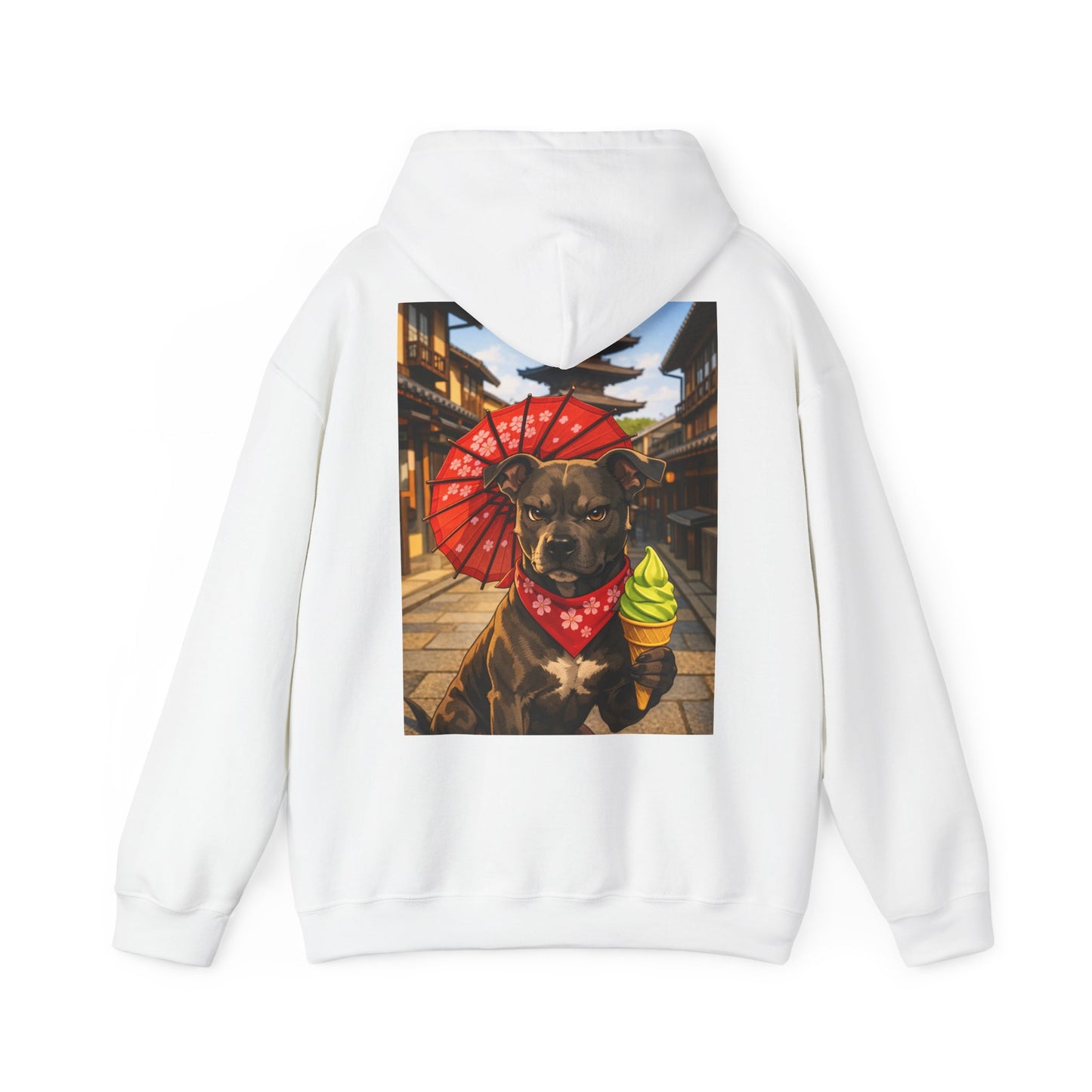 The NAMI Dog Ice Cream Hoodie - White / S - Hoodie