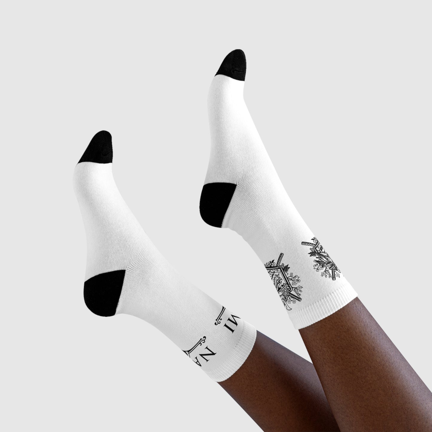 The NAMI Dragon Crew Socks - All Over Prints