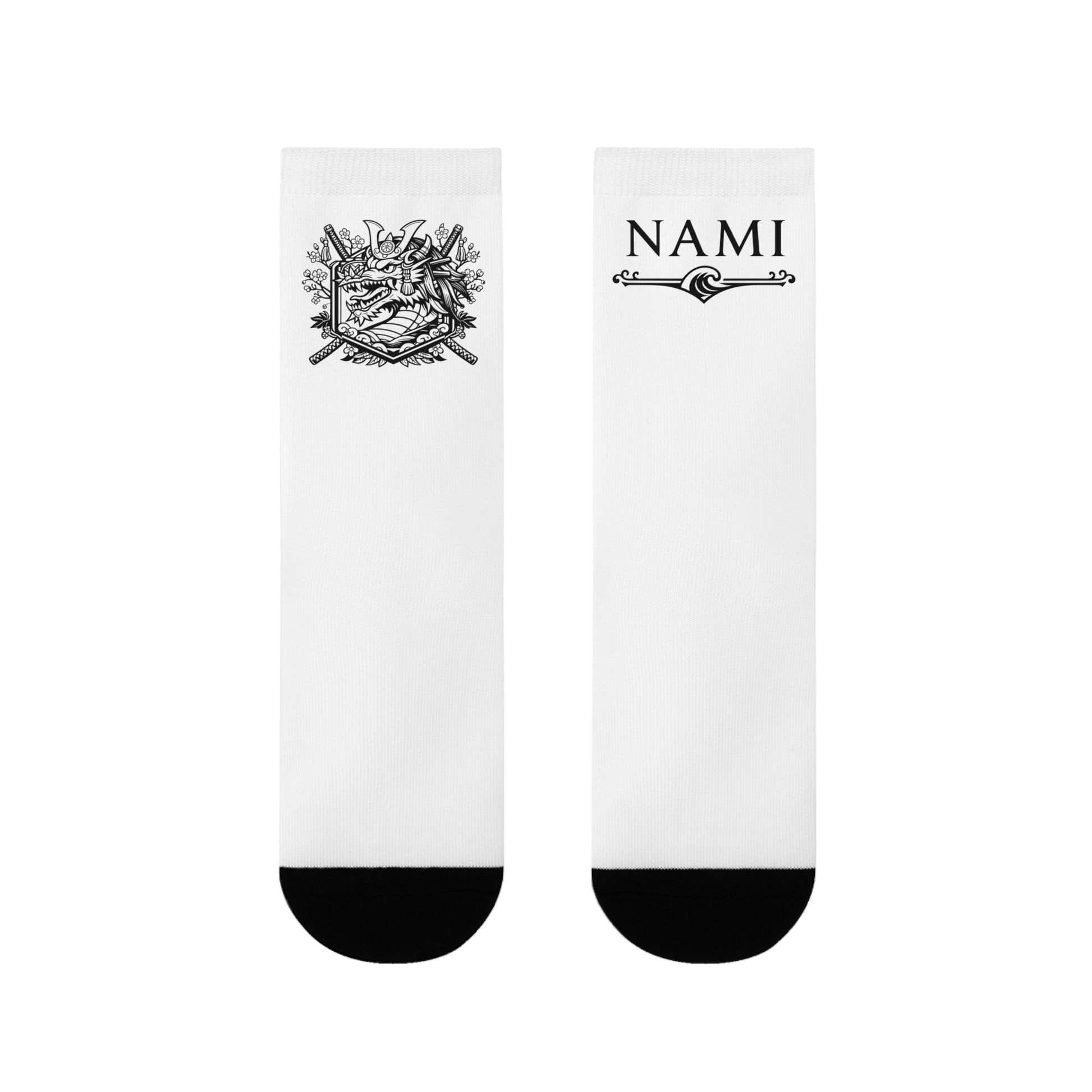 The NAMI Dragon Crew Socks - All Over Prints