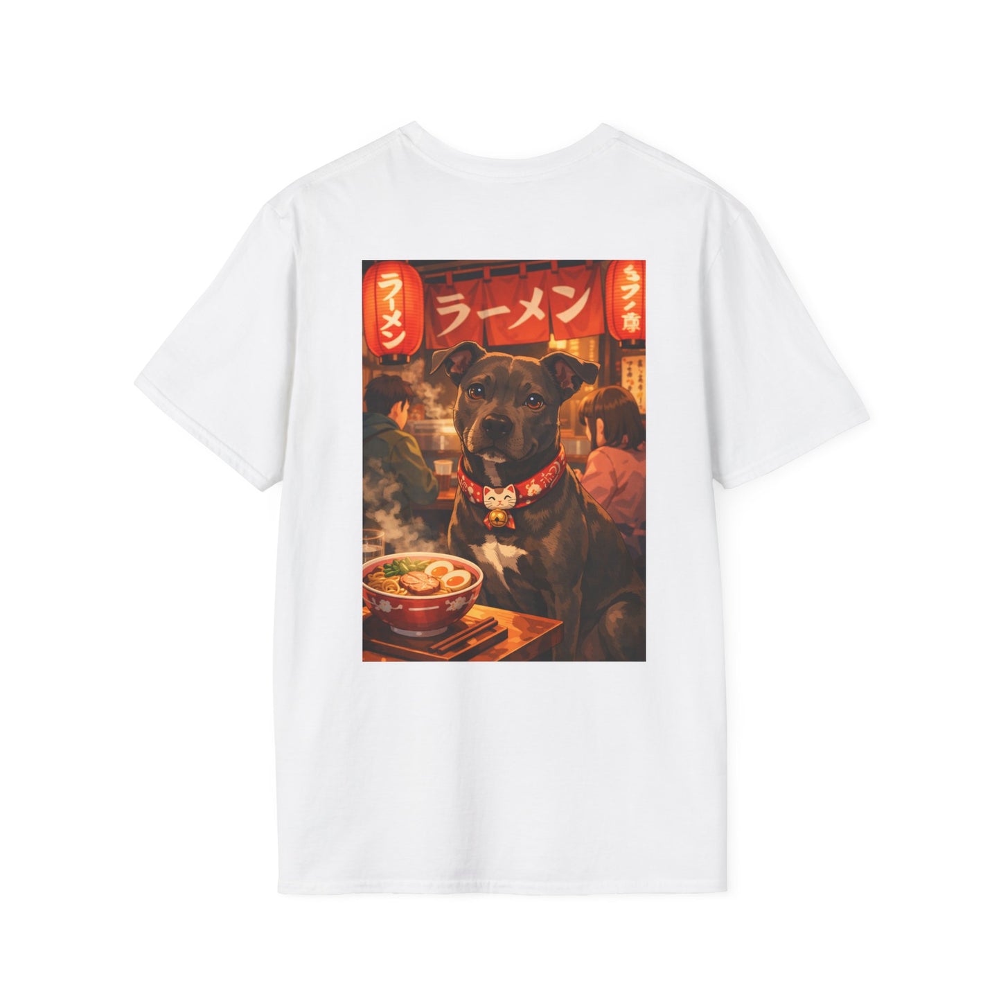 The NAMI Dog Ramen T-Shirt Full Colour - White / S - T-Shirt